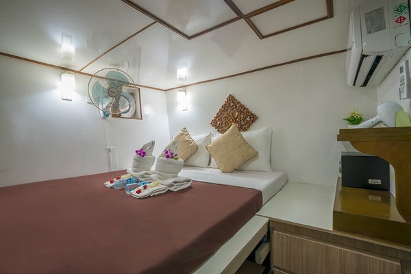 croisière Thaïlande, pawara double cabin