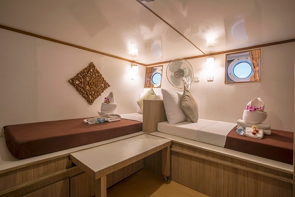 croisière plongée Thaïlande, pawara double cabin croisière plongée Thaïlande, pawara double cabin